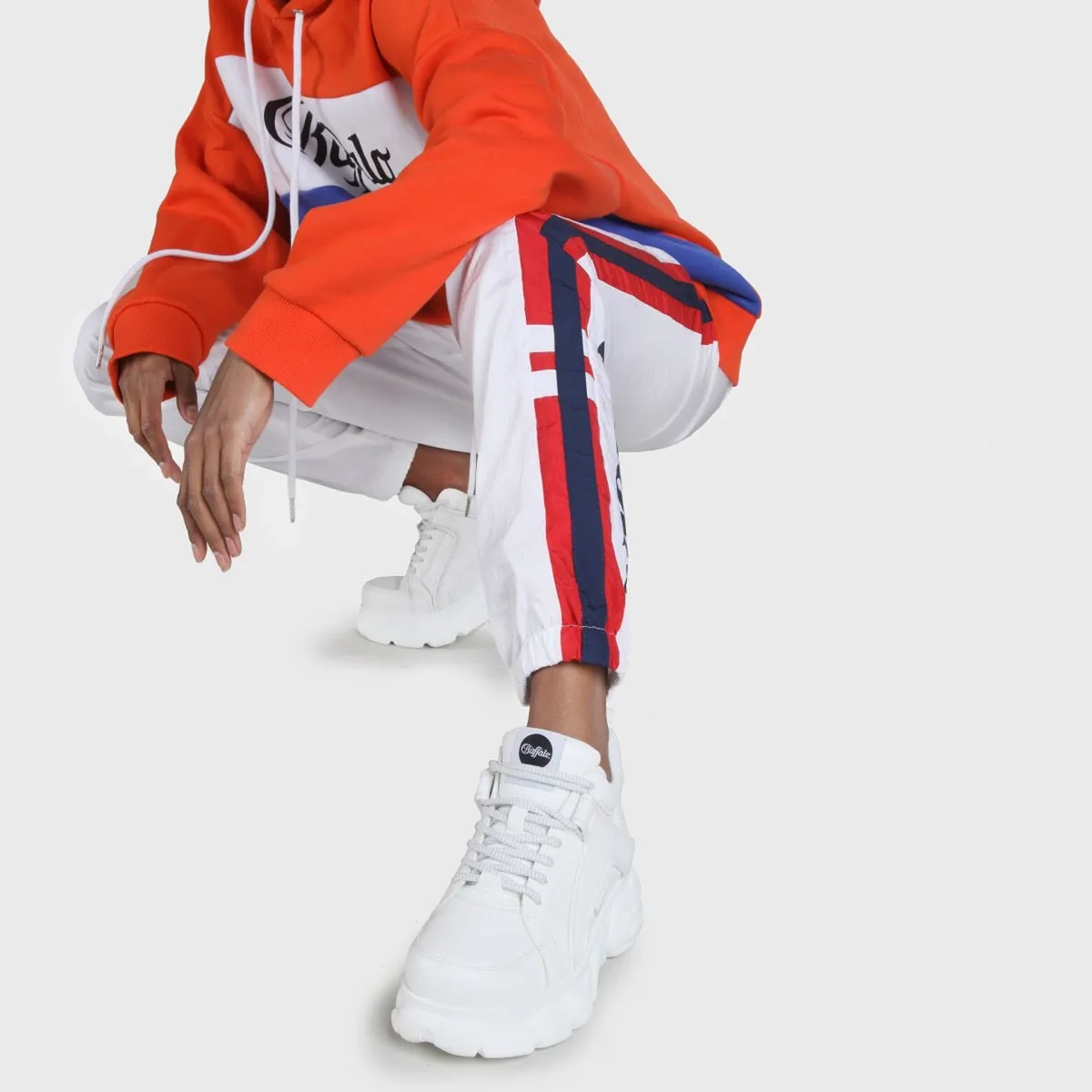 Scarpe BUFFALO Sneakers Vegan linea CLD Corin colore Bianco