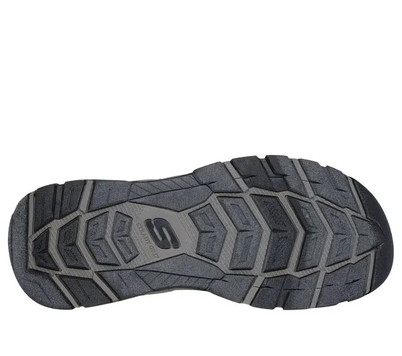 SKECHERS- MEN'S TRESMEN REECE SLIP-INS SANDAL