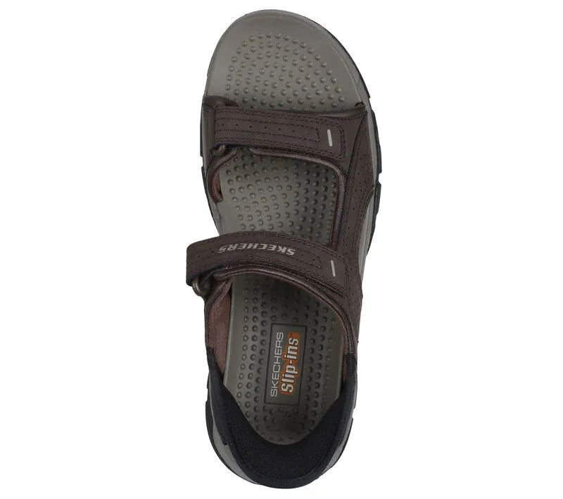 SKECHERS- MEN'S TRESMEN REECE SLIP-INS SANDAL