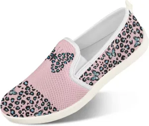 Slip On Shoes for Women Stylish Casual Sneakers Loafers Comfort Zero Drop Flat Walking Sneakers Lightweight Gym Workout Running