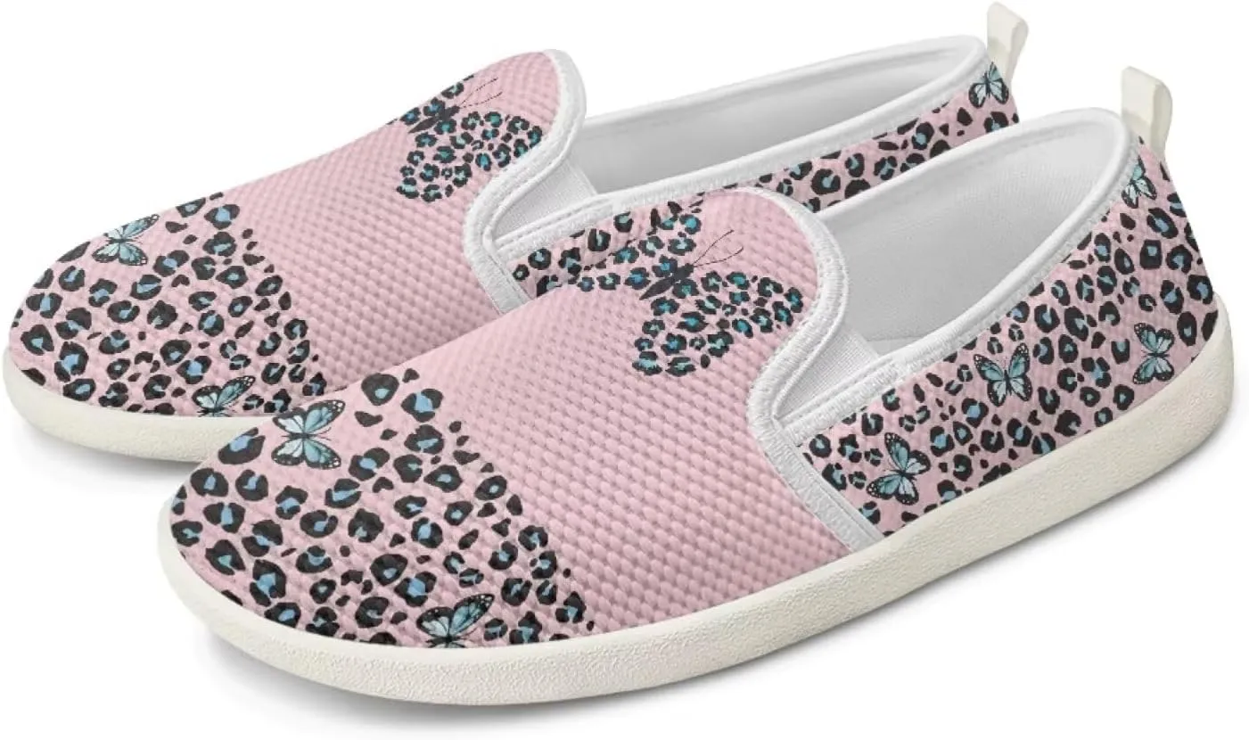 Slip On Shoes for Women Stylish Casual Sneakers Loafers Comfort Zero Drop Flat Walking Sneakers Lightweight Gym Workout Running