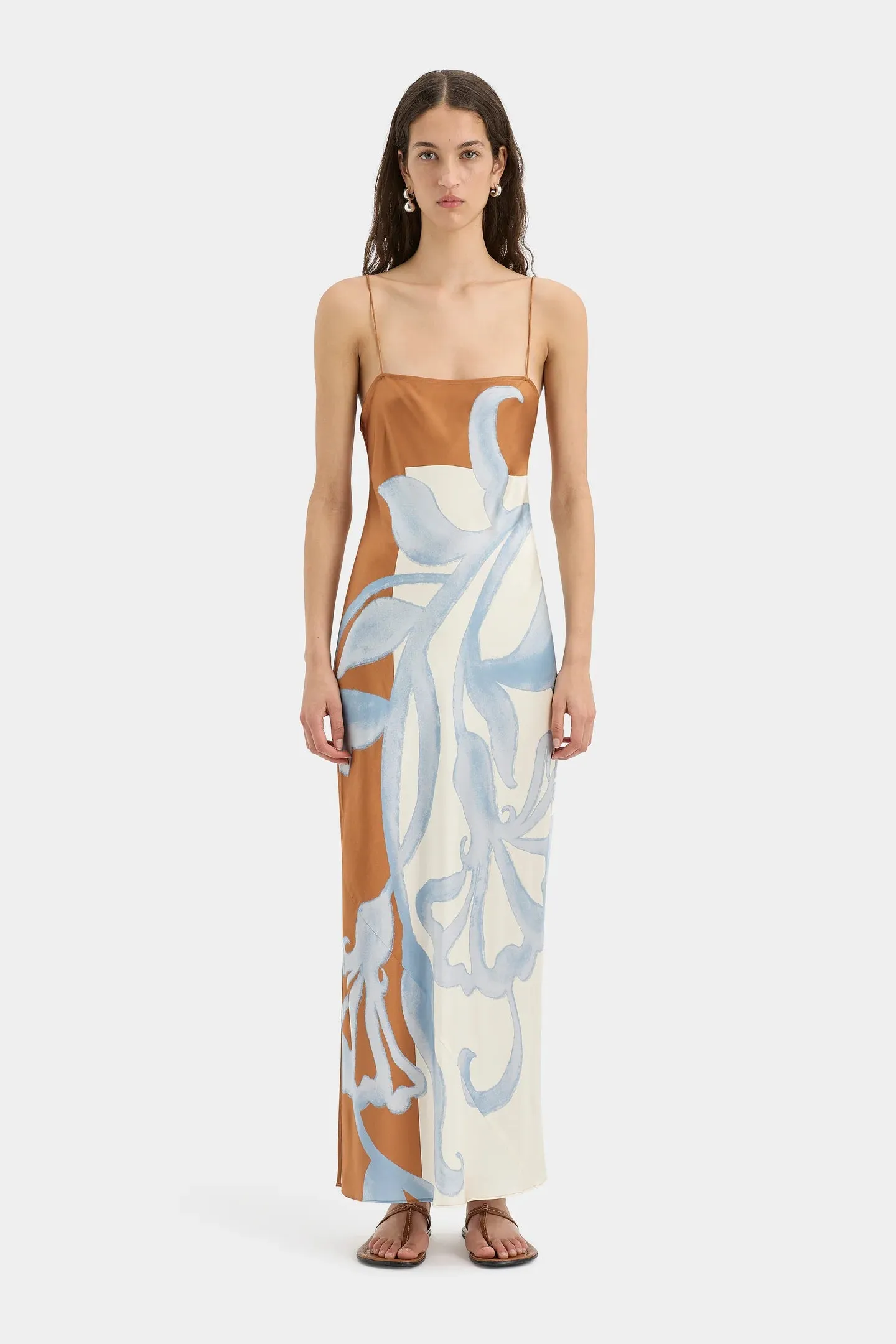 Sorrento Slip Dress – Sciarpa Print