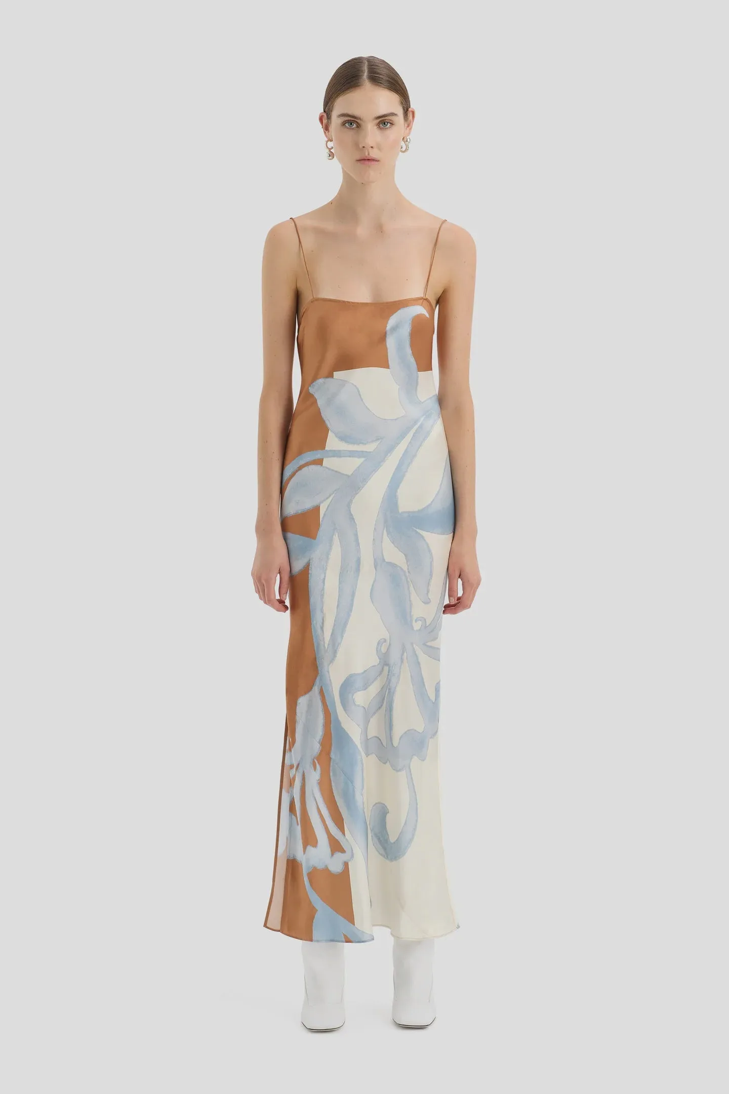 Sorrento Slip Dress – Sciarpa Print