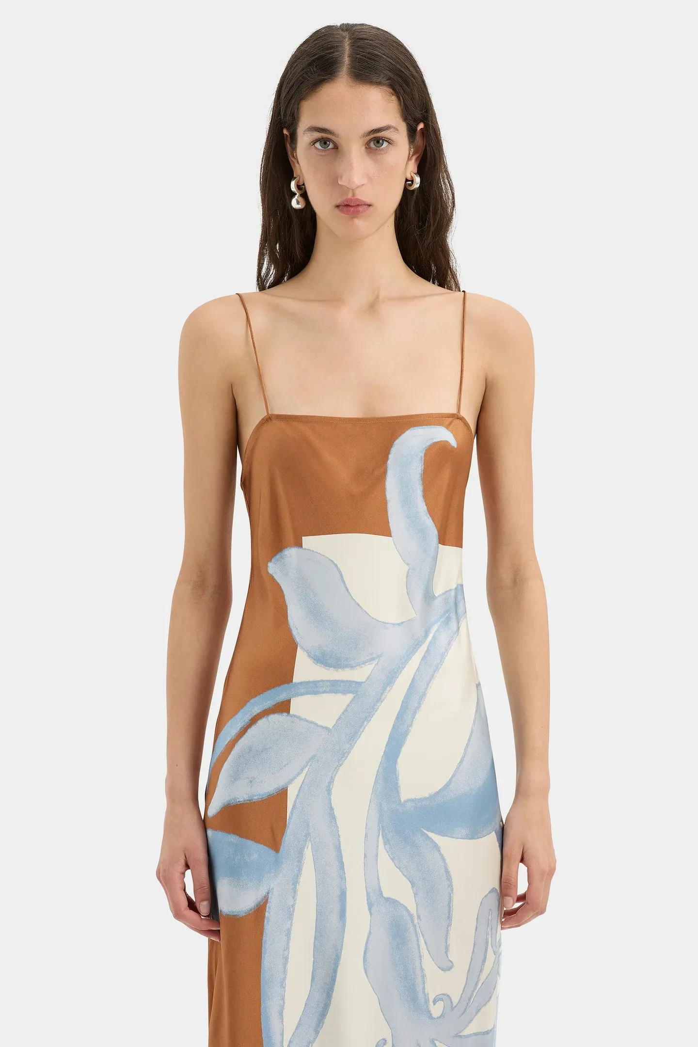 Sorrento Slip Dress – Sciarpa Print