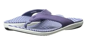 Spenco Women's Yumi Canvas Stripe Flip Flop