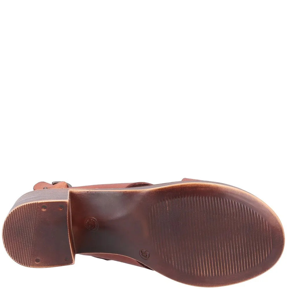 Tan Gabrielle Heeled Sandals