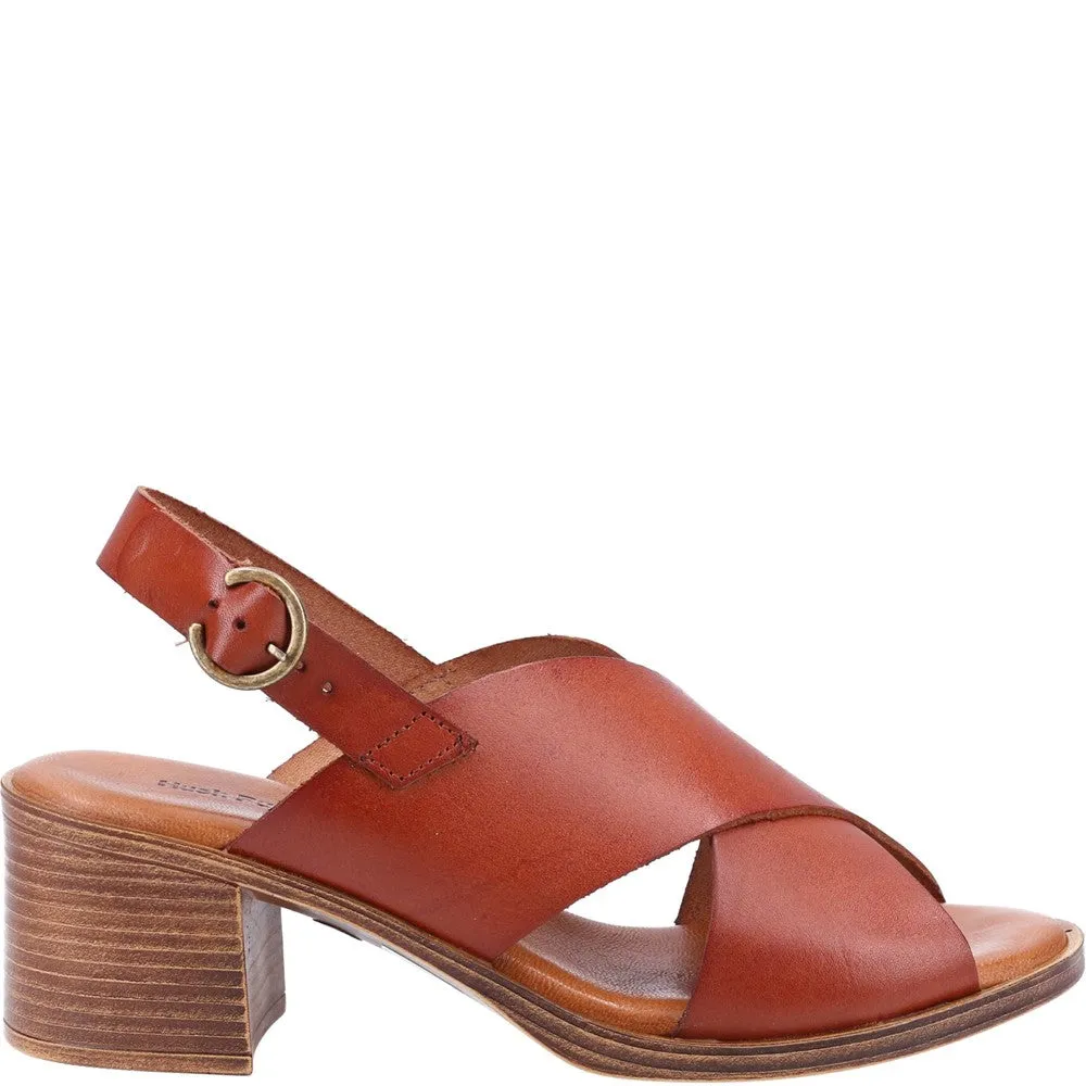 Tan Gabrielle Heeled Sandals