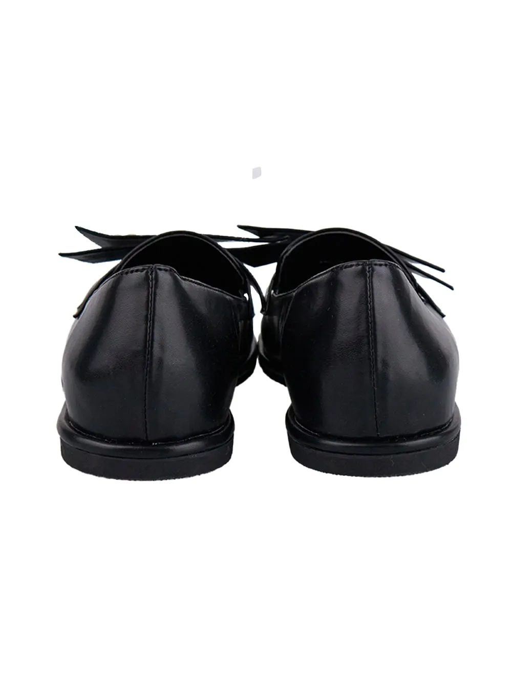 Two-Tone Ribbon Loafers IJ527