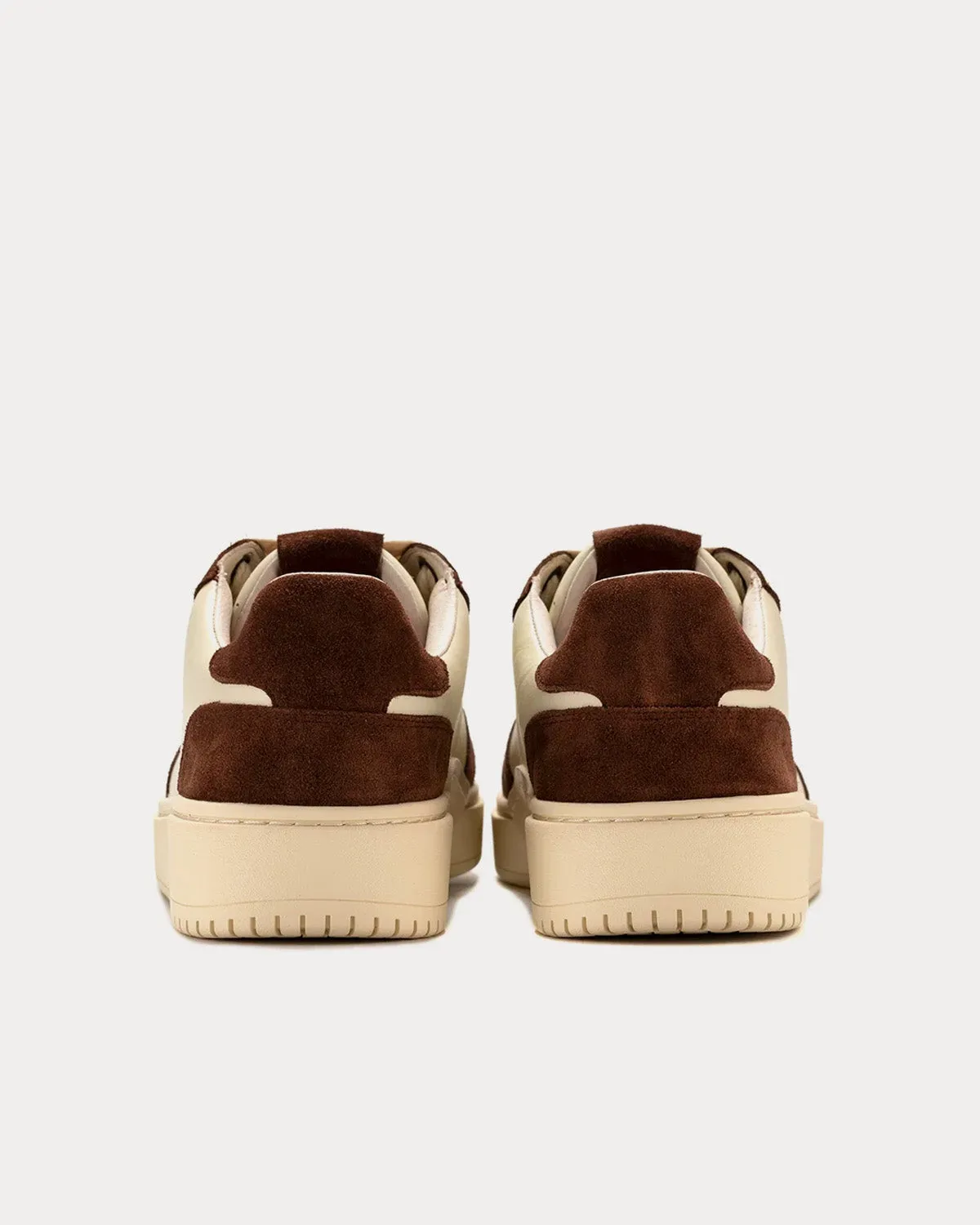 Urban Basketball Beige / Brown Low Top Sneakers