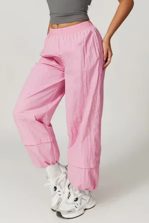 Urban Cargo Joggers - Baby Pink
