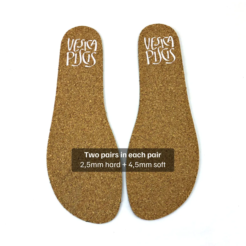Vegan barefoot marine-linen Paix TON023
