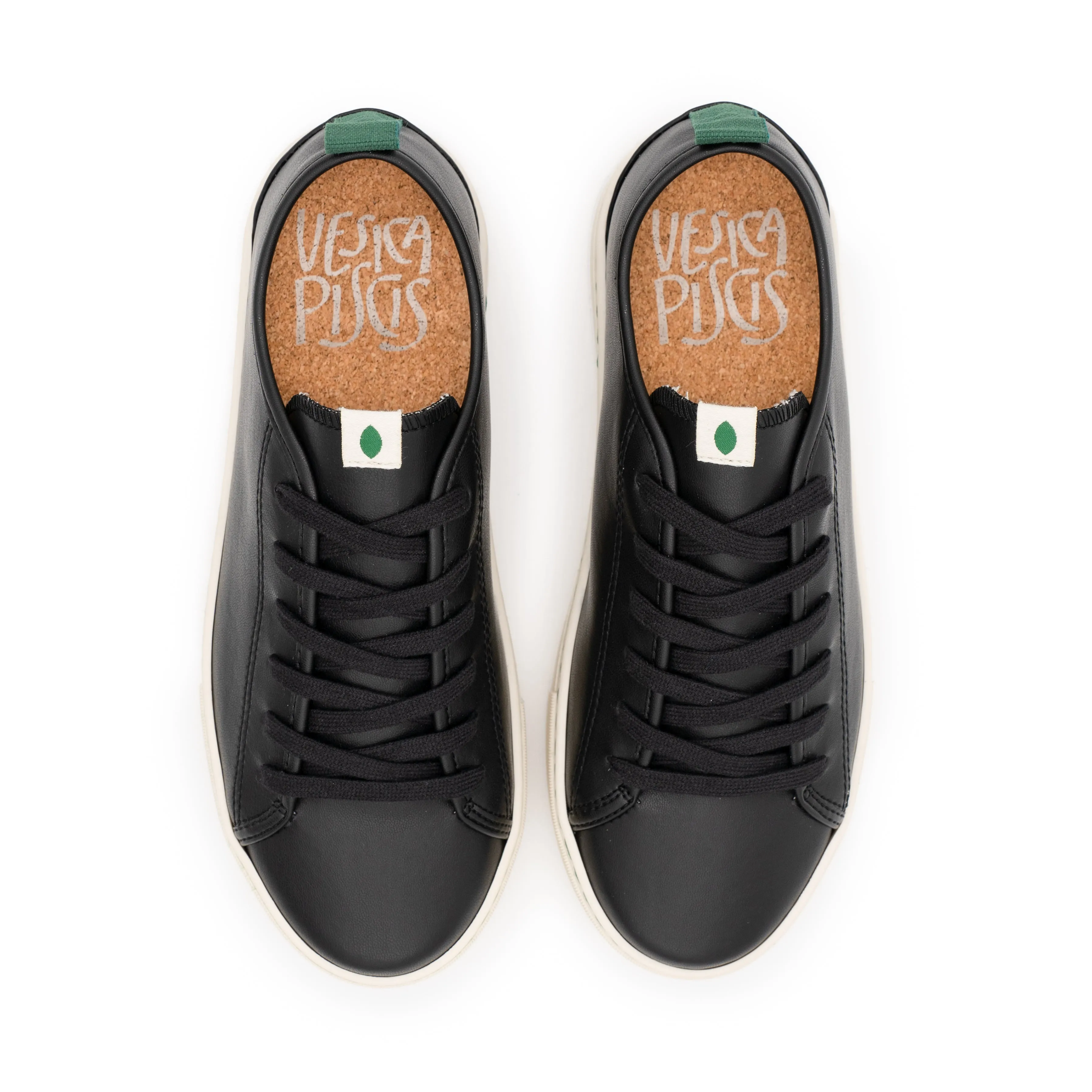 Vegan sneaker bio-veg black NIK004