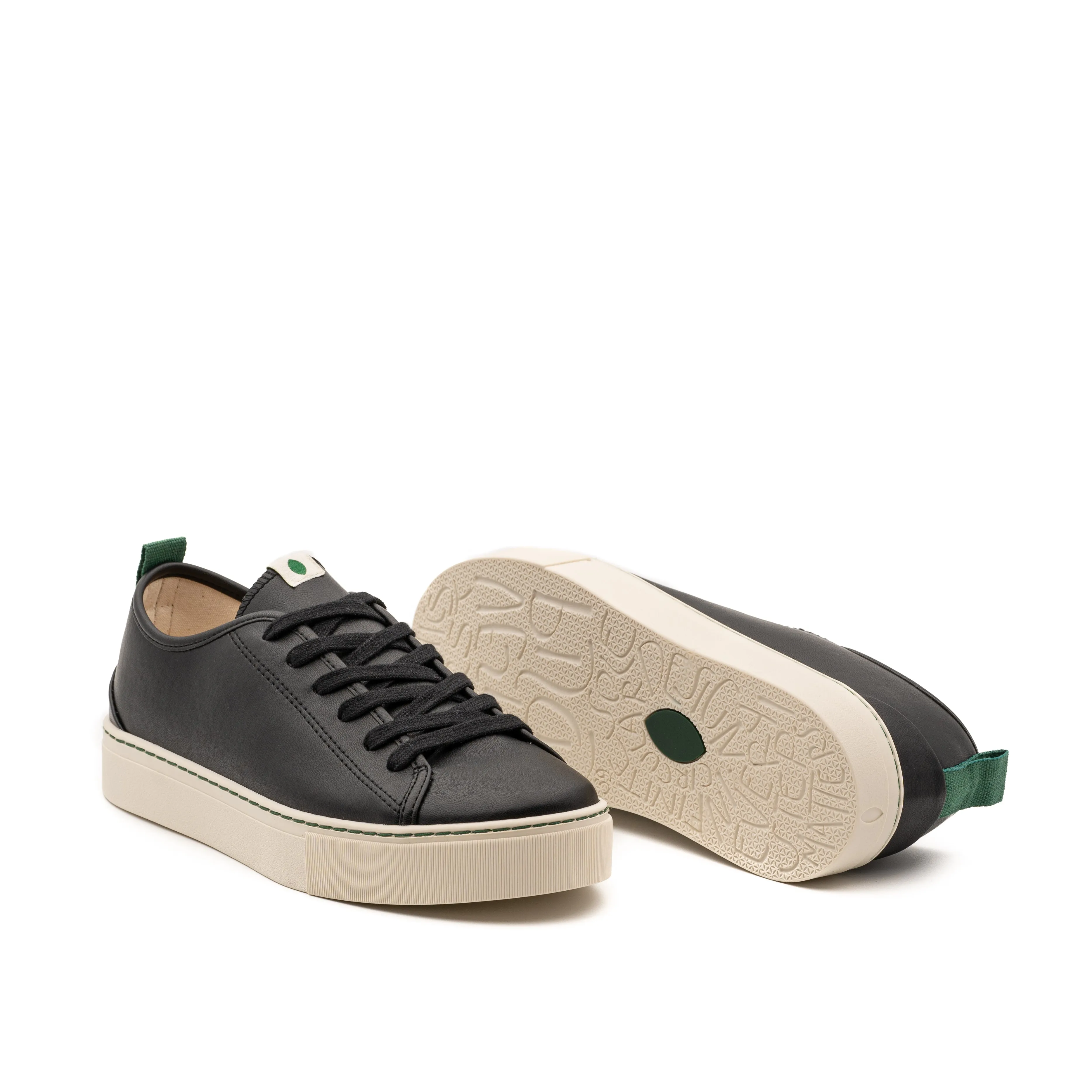 Vegan sneaker bio-veg black NIK004