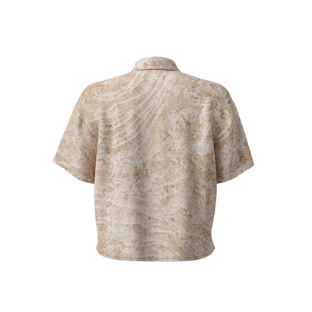 Women's Short Sleeve Adventure Shirt (Sand Storm)