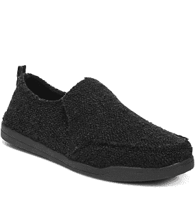 Womens Vionic Venice "Malibu" Slip-On Boucle Knit Sneaker - Black - 1 ONLY SIZE 8 - 20% OFF