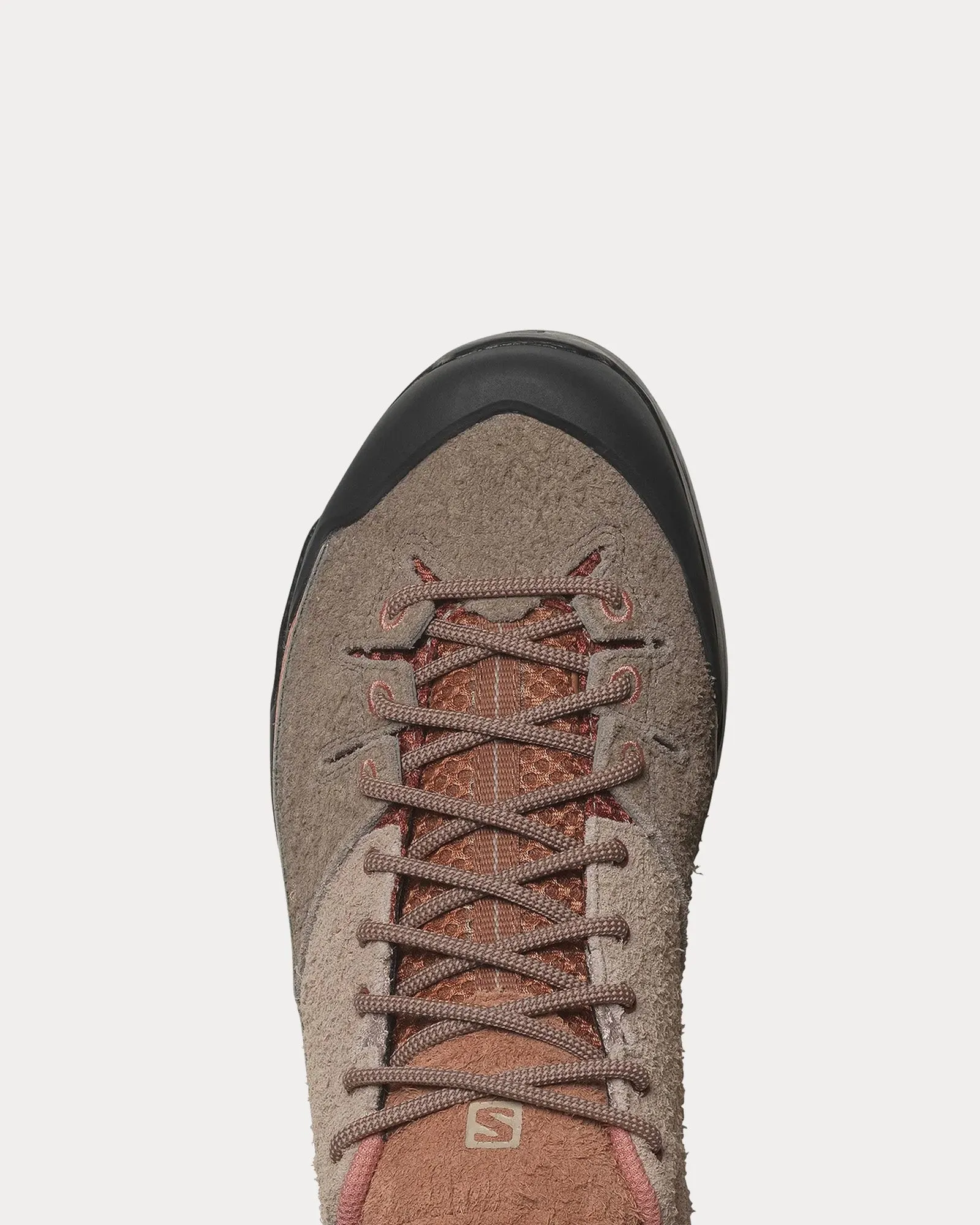 X-Alp Suede Etherea / Russet / Hyma Pink Low Top Sneakers