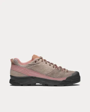 X-Alp Suede Etherea / Russet / Hyma Pink Low Top Sneakers