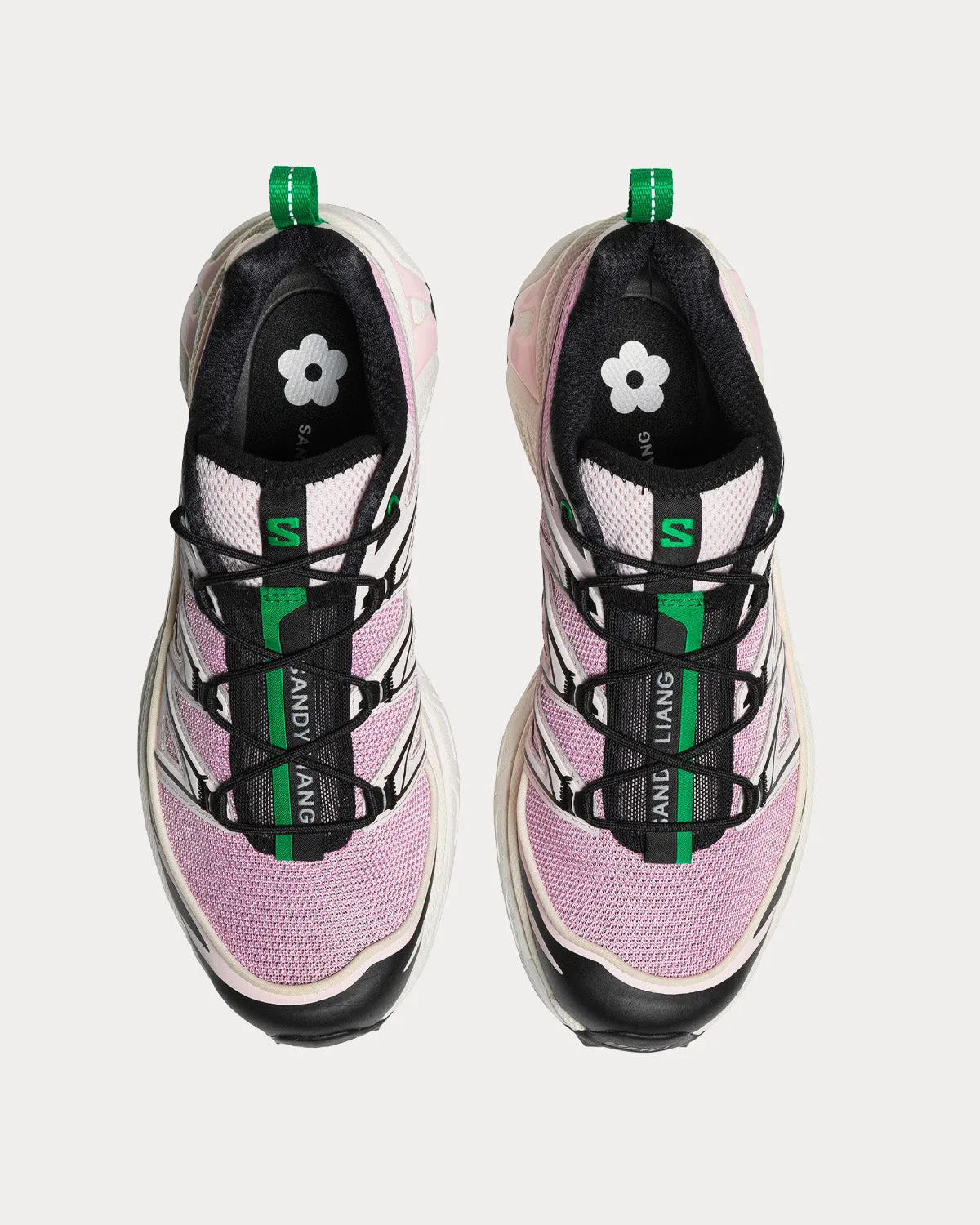 XT-6 Expanse Cradle Pink / Jelly Green / Black Low Top Sneakers