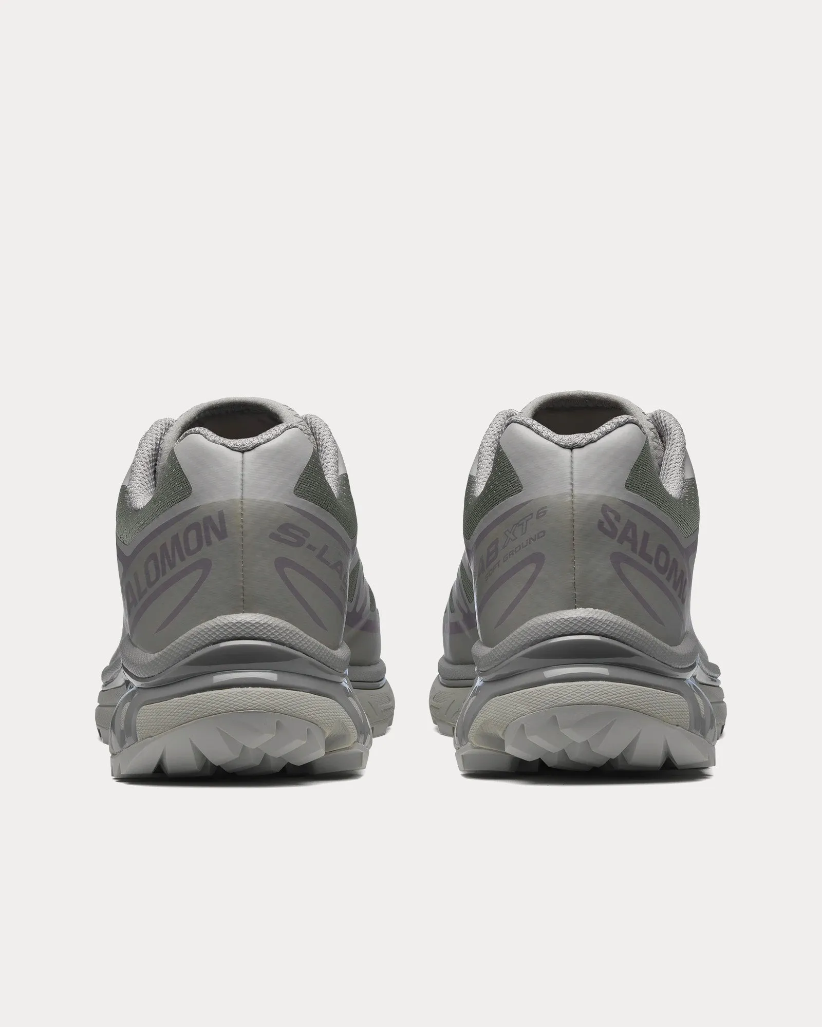 XT-6 Ghost Gray / Ghost Gray / Gray Flannel Low Top Sneakers
