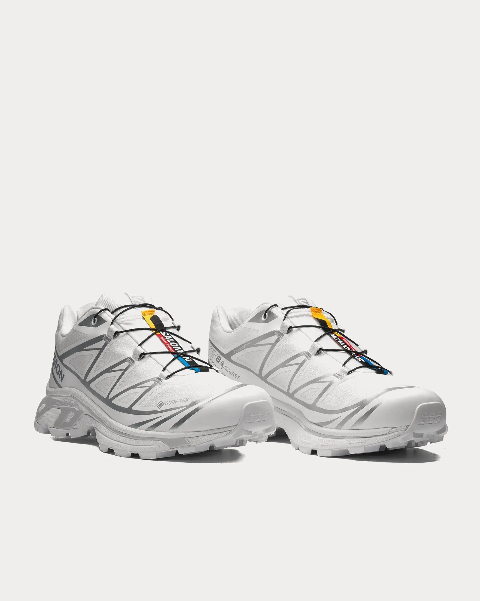 XT-6 Gore-Tex White / Ftw Silver Low Top Sneakers