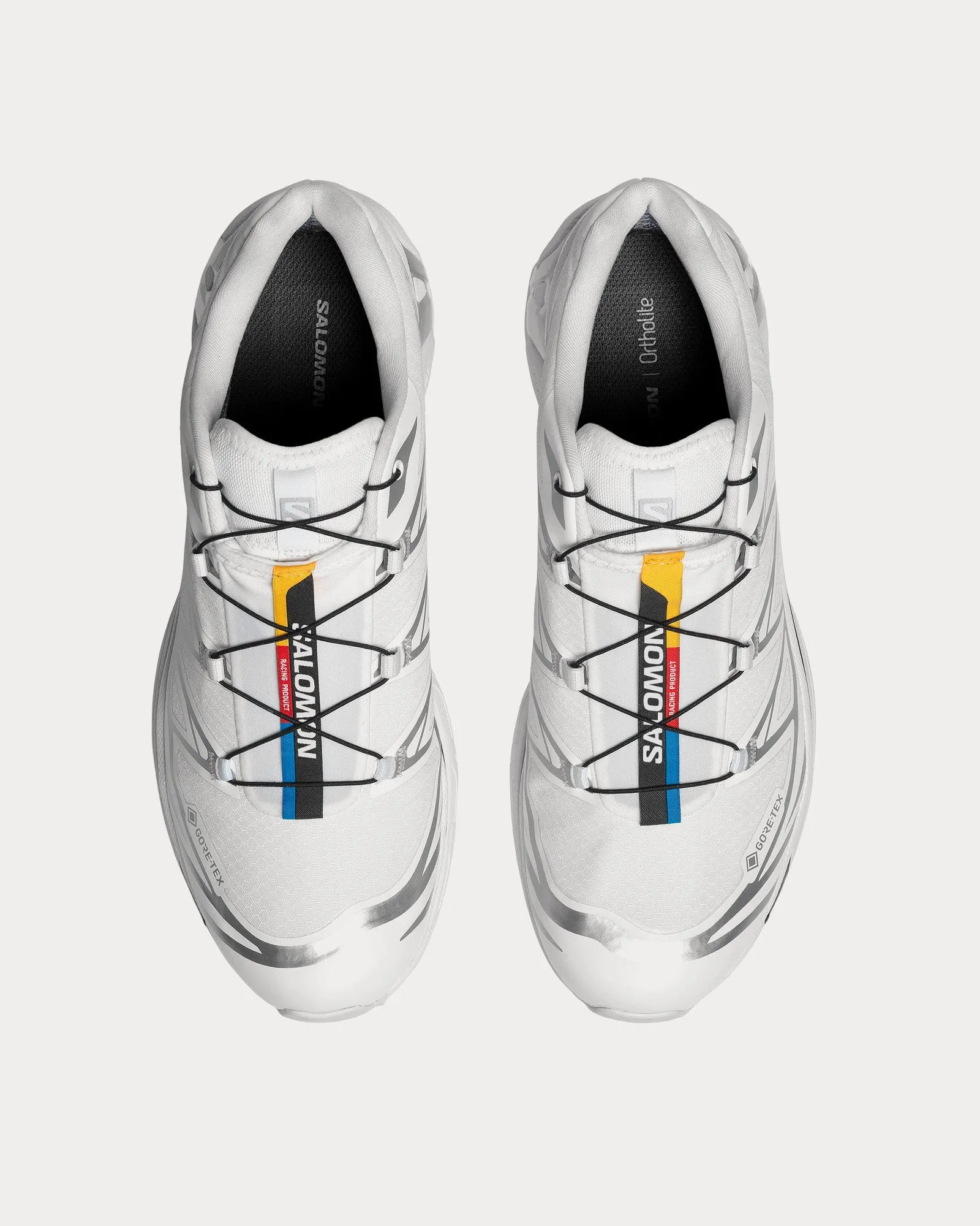 XT-6 Gore-Tex White / Ftw Silver Low Top Sneakers
