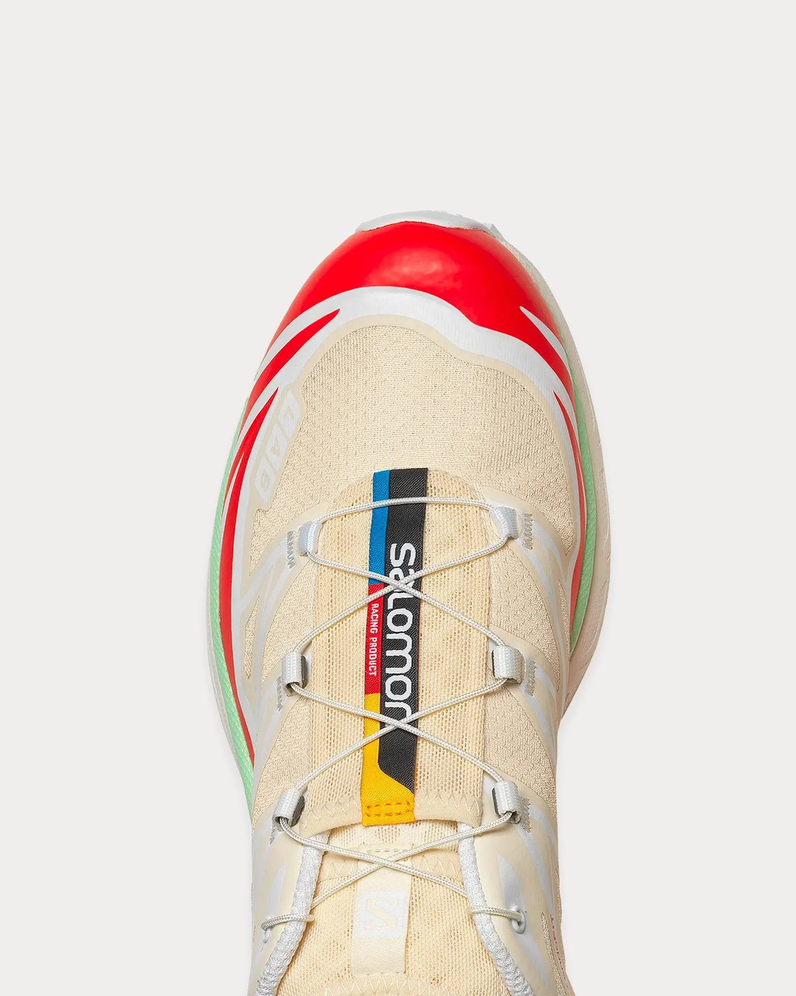 XT-6 Shortbread / Poppy Red / Green Ash Low Top Sneakers