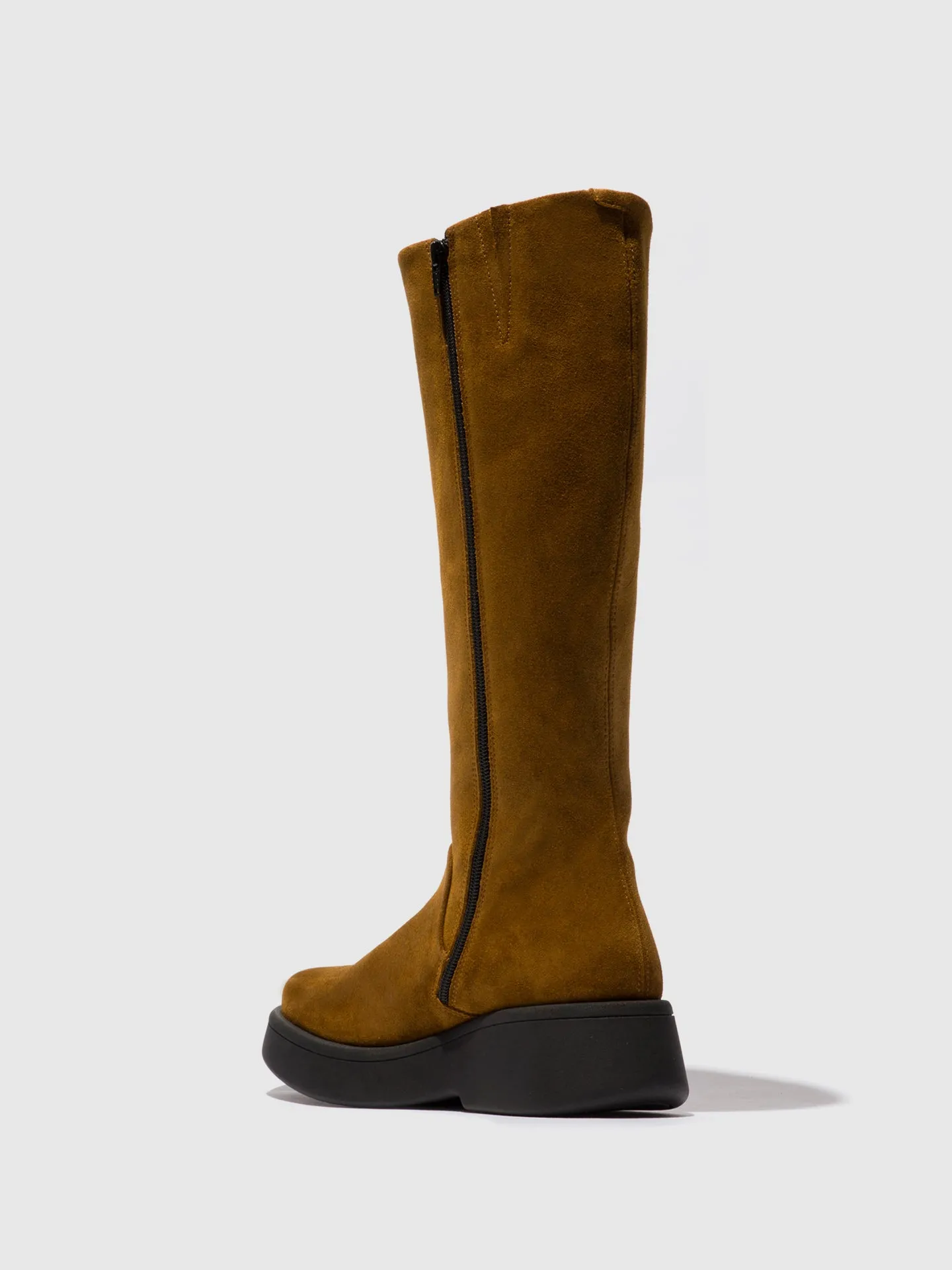 Zip Up Boots MUBI154FLY TOBACCO